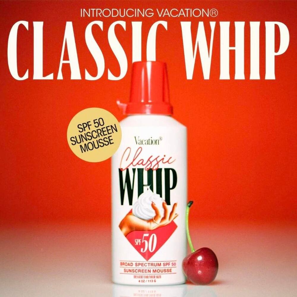 NWT Vacation Classic Whip SPF 30 Sunscreen Mousse — 4oz / 113g - Picture 5 of 8